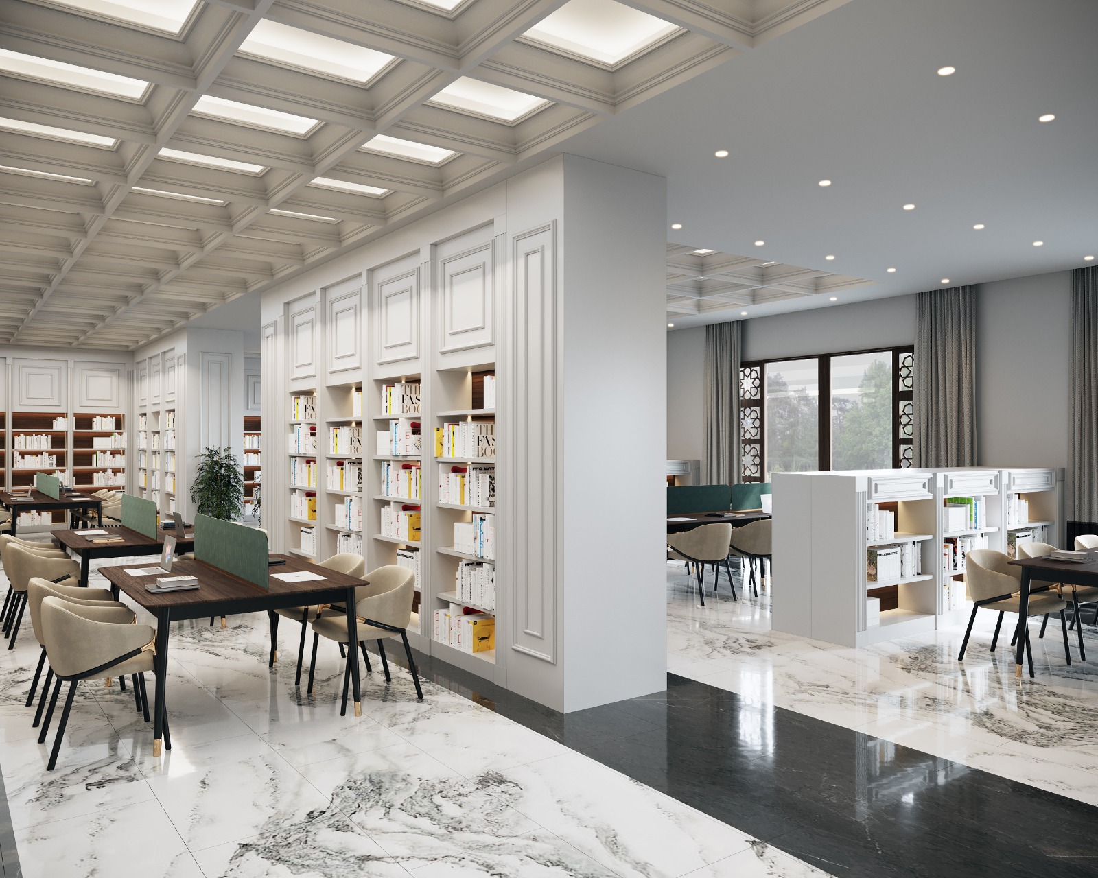 İKİ PINAR KÜTÜPHANESİ